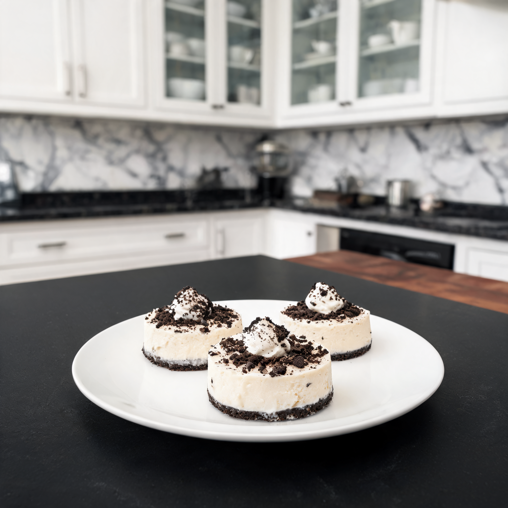 Coppette di Cheesecake Oreo con Ricotta - Ricetta Proteica