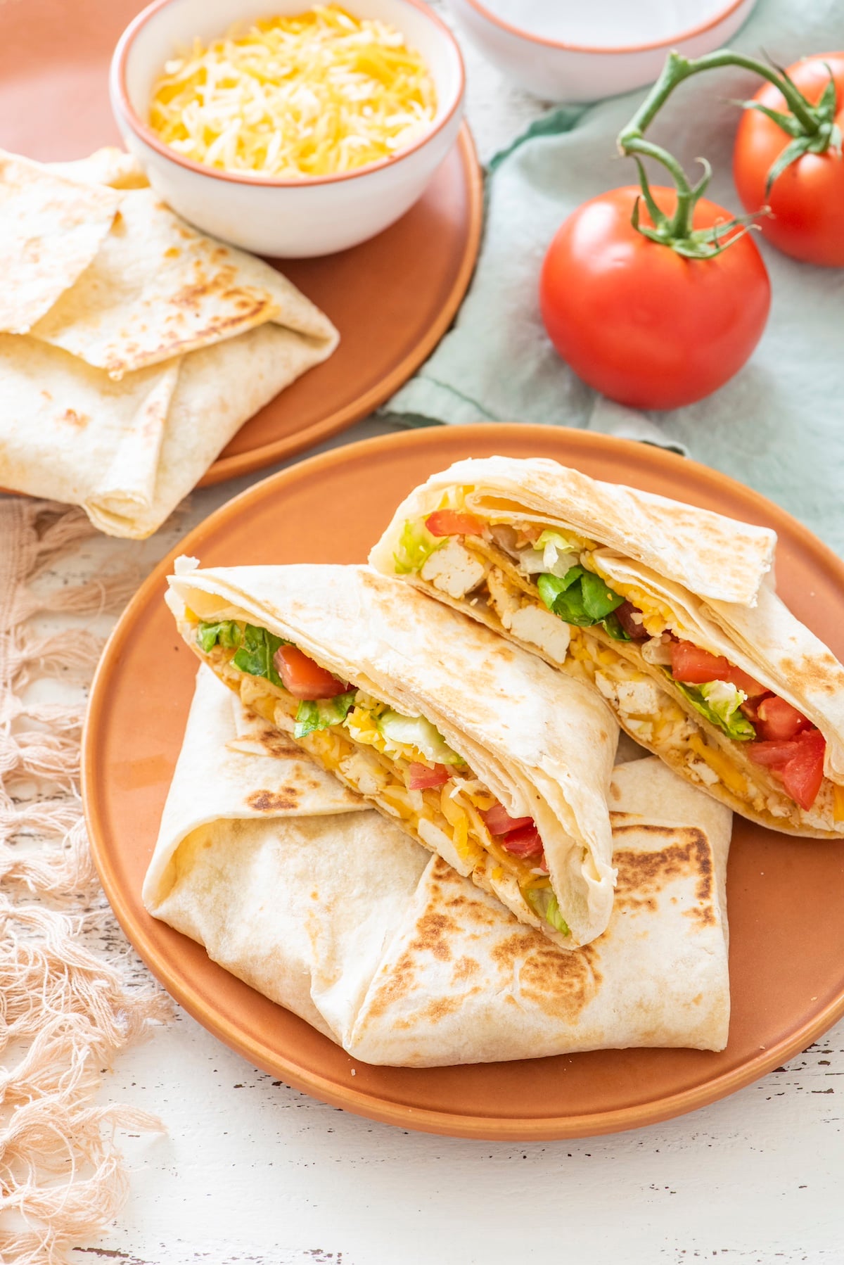 Crunchwrap vegetariano supremo