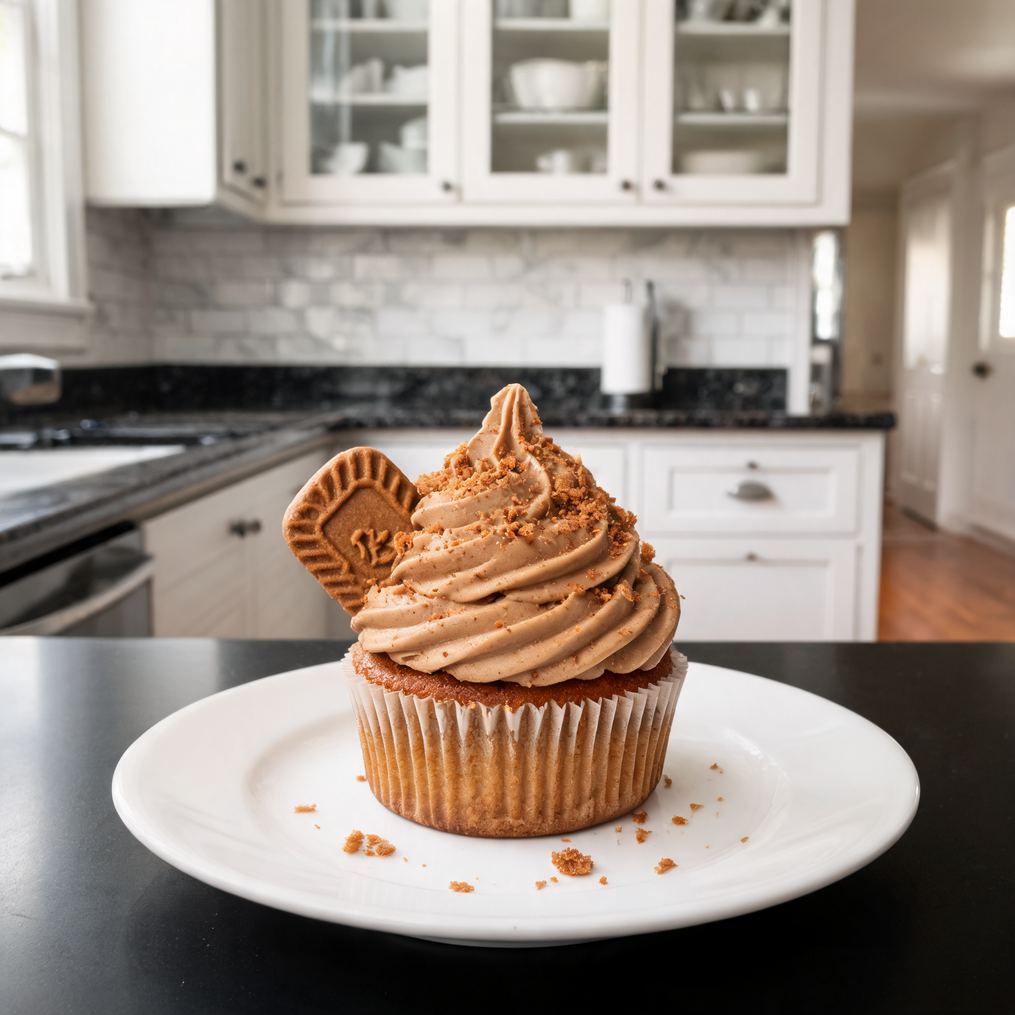 Cupcake Proteici al Biscotto Speculoos - 130 Calorie di Felicità