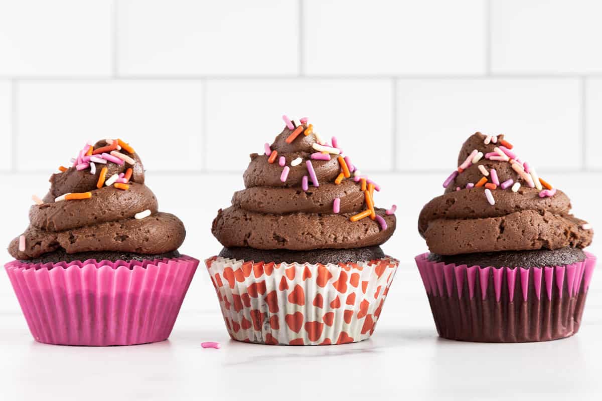 Cupcake vegani al cioccolato