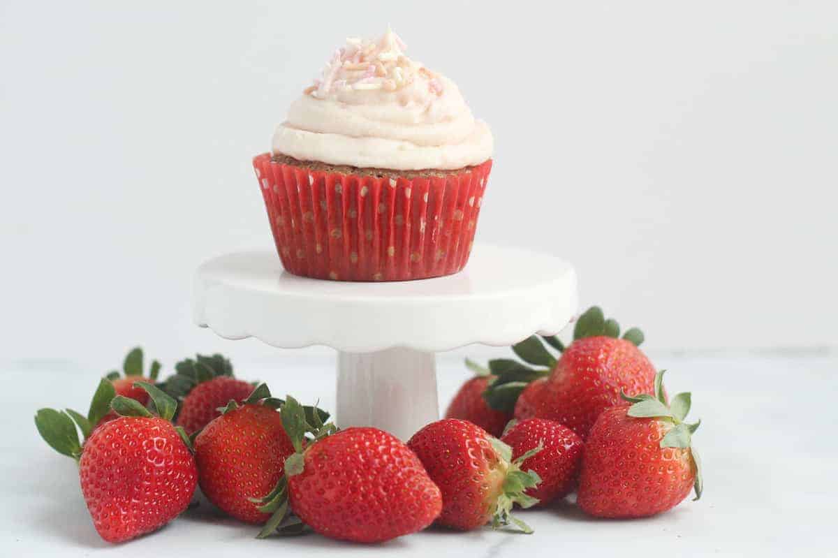 Cupcakes Alla Fragola Fresca