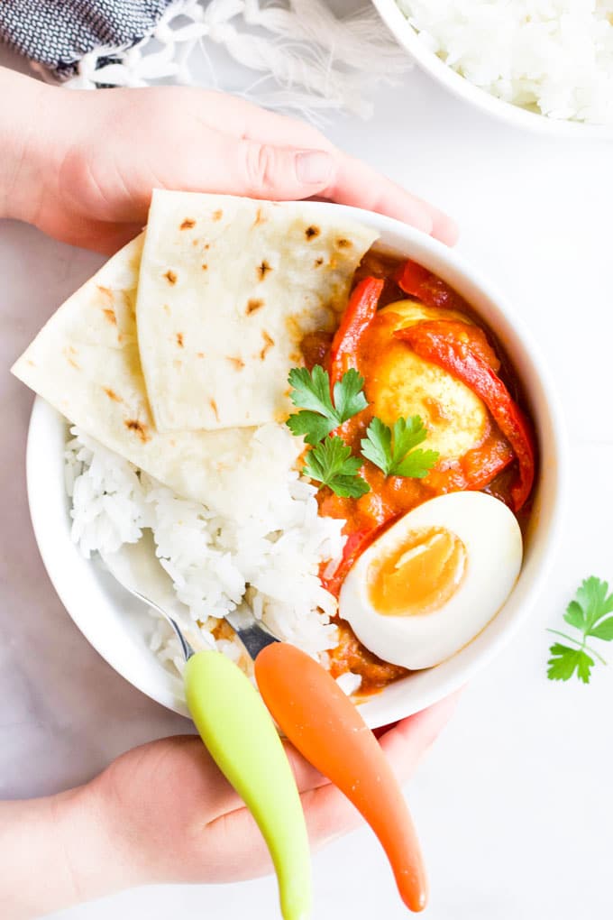 Curry all'uovo