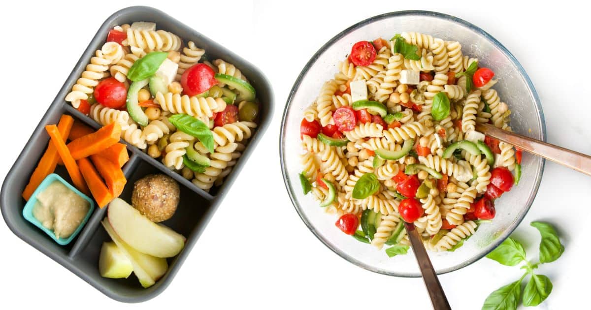 Easy Lunchbox Pasta Salad