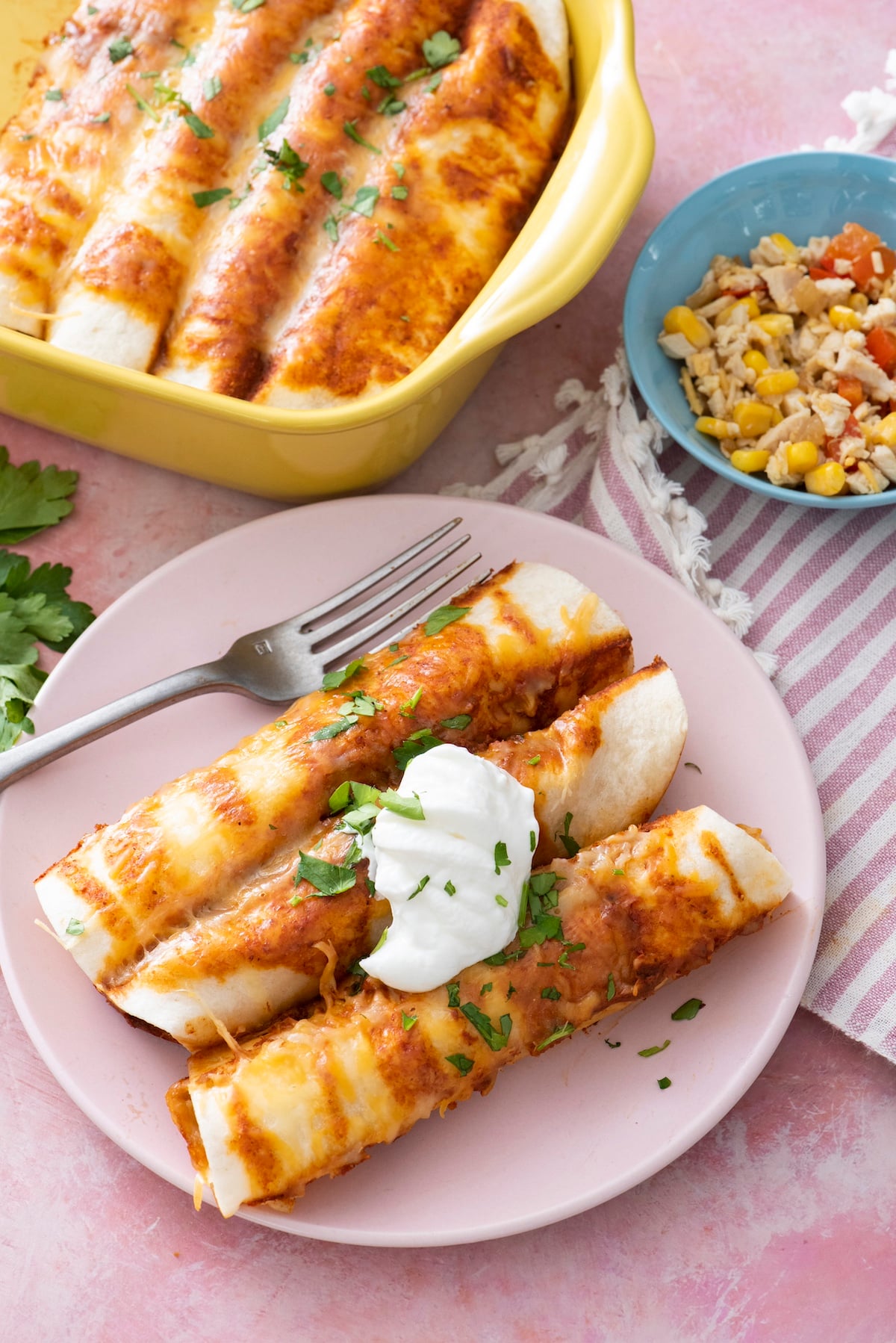 Enchiladas messicane