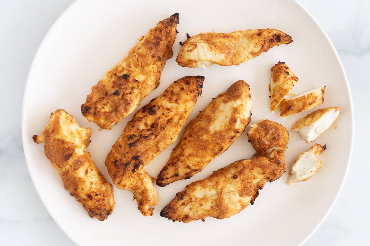 Filetti di pollo marinati