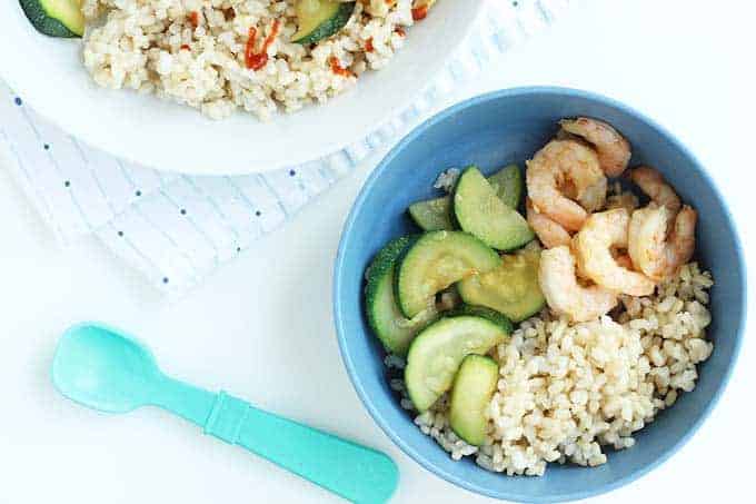 Frittura veloce di gamberetti Teriyaki