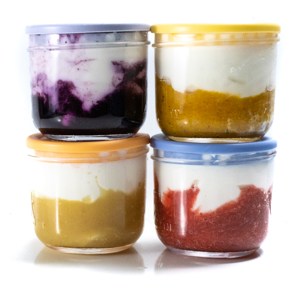 Yogurt fai da te con frutta sul fondo (15 minuti)