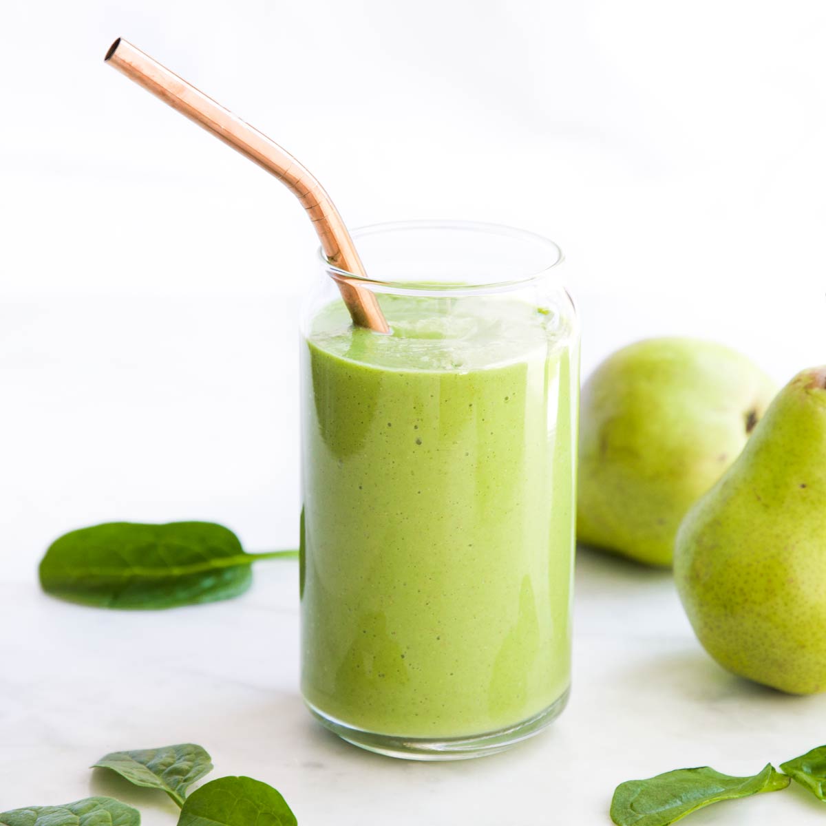 Frullato di pere e spinaci