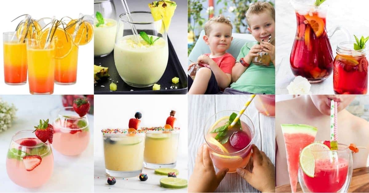 Fun & Healthy Mocktails for Kids - Easy Recipes for Any Occation