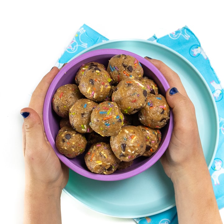 Funfetti Energy Balls per bambini e ragazzi