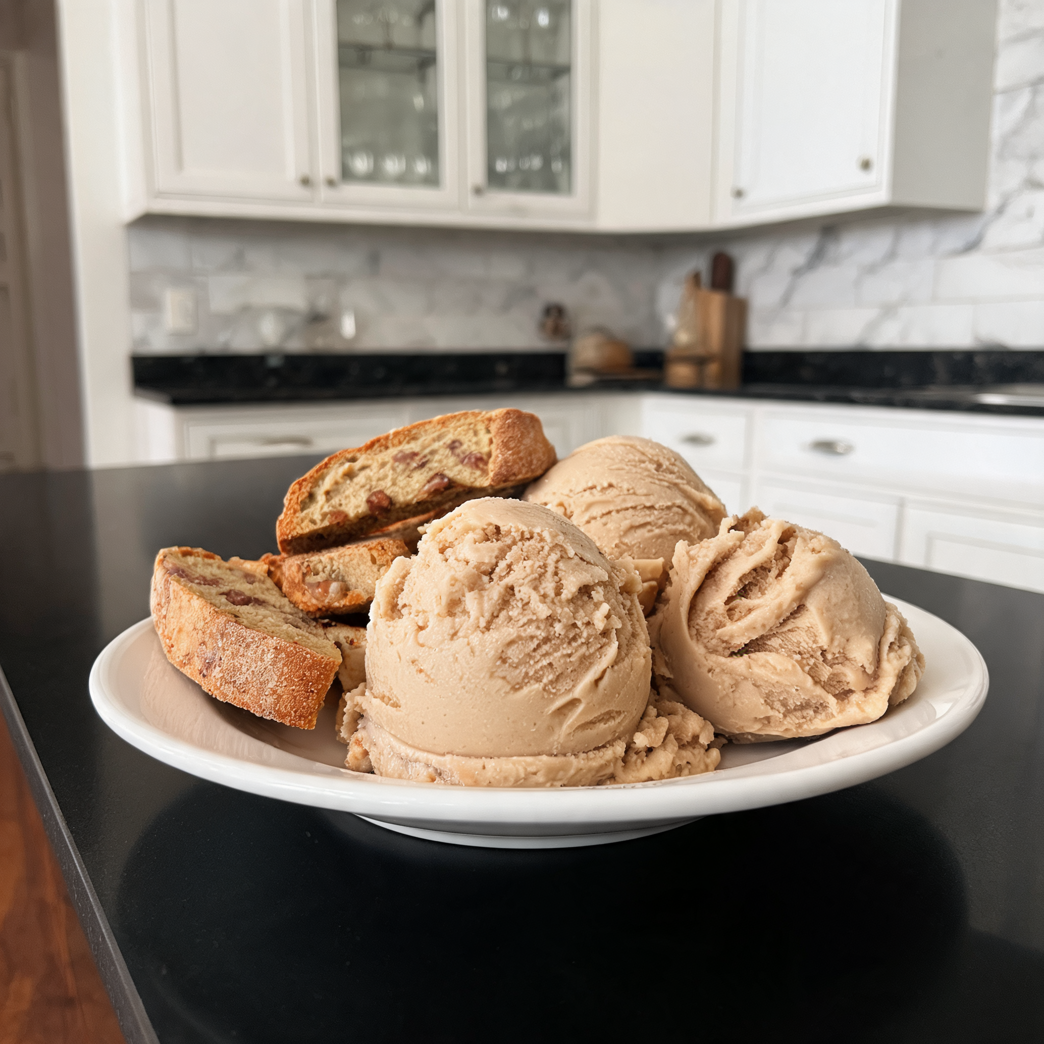 Gelato Proteico ai Biscotti Speziati - Solo 400 Calorie!