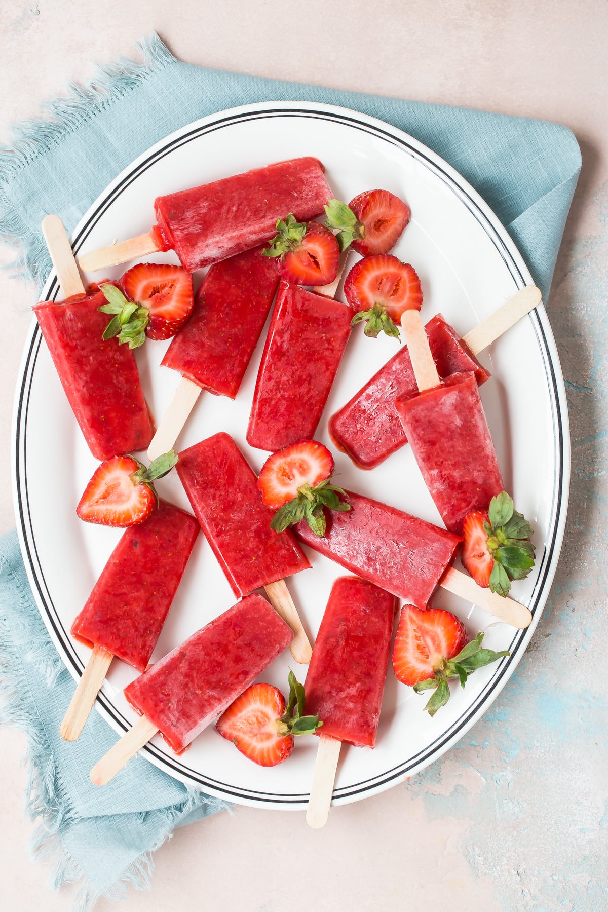 Ghiaccioli alla fragola