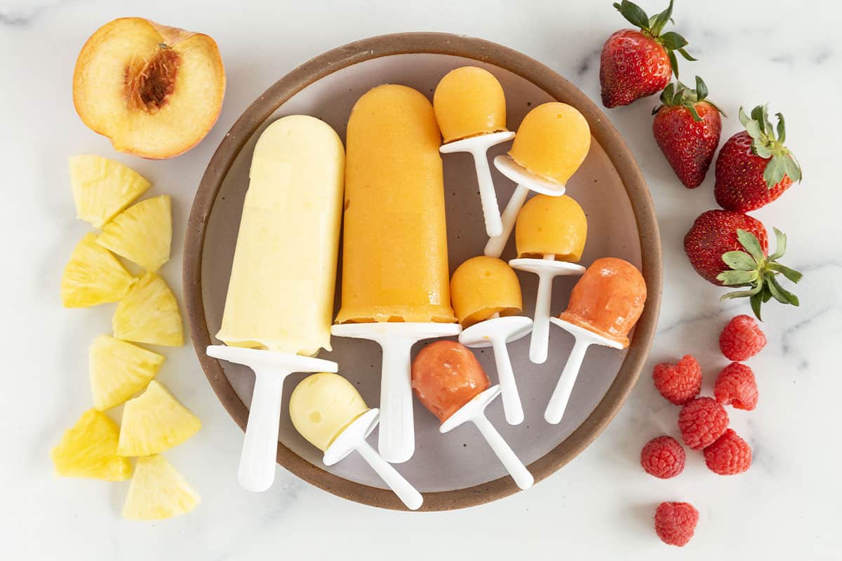 Ghiaccioli alla frutta facili