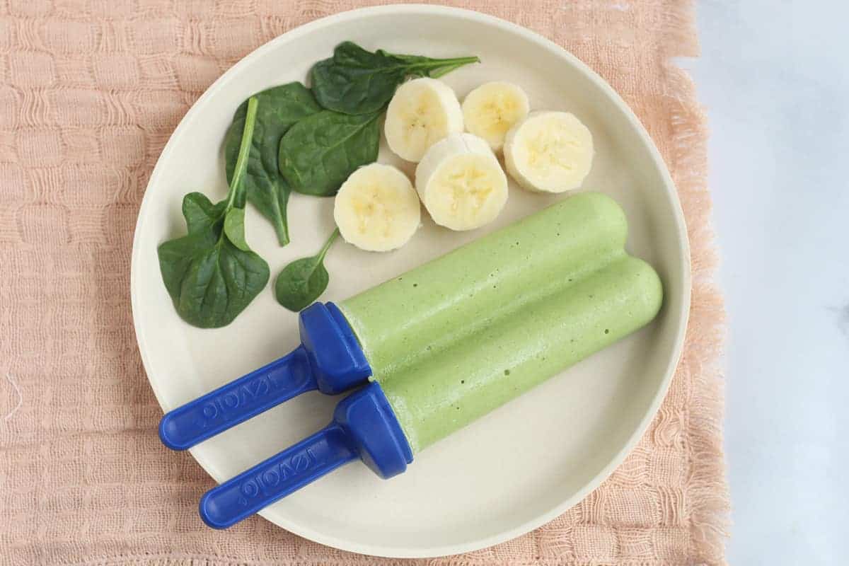 Ghiaccioli frullati verdi facili