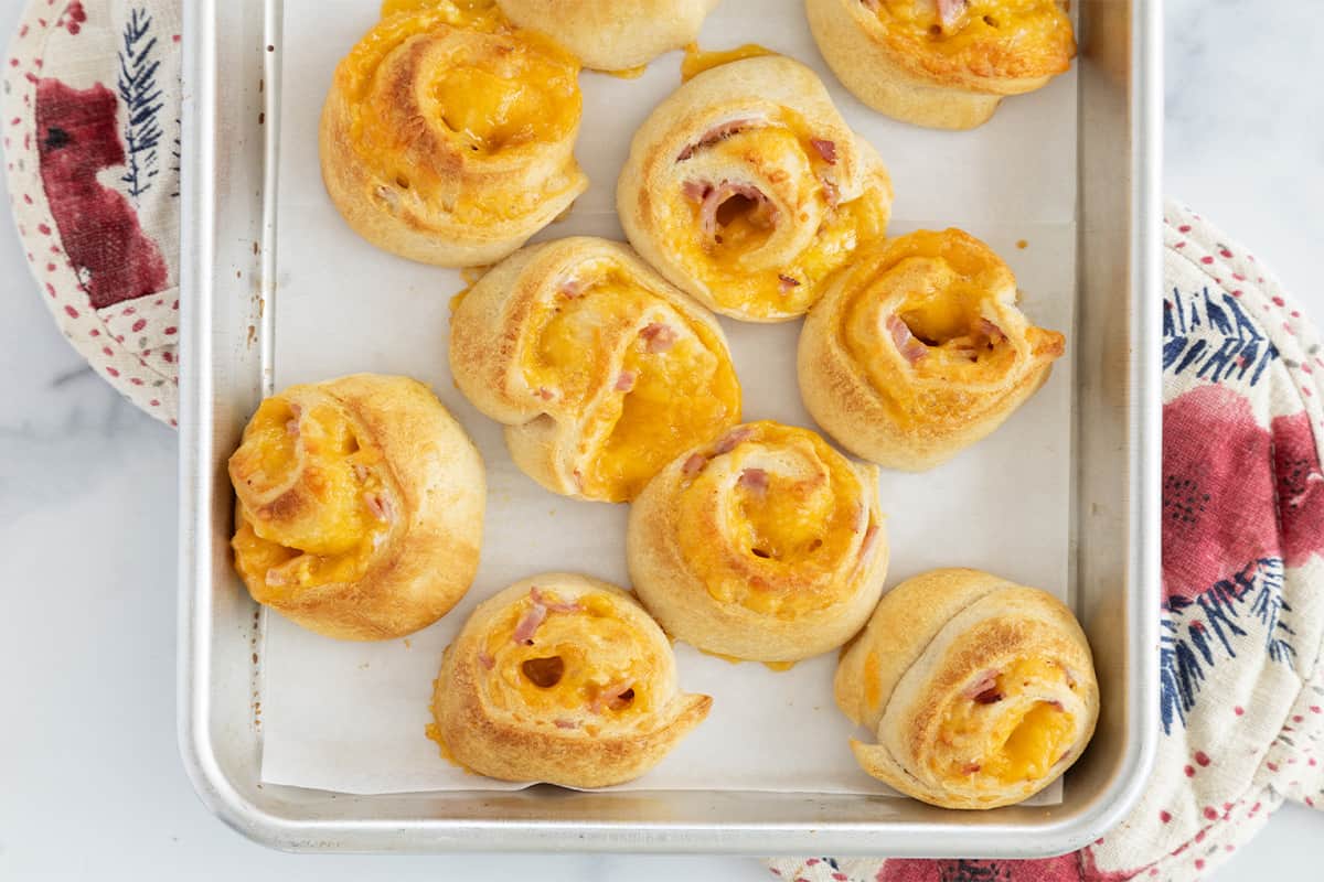 Girandole al prosciutto e formaggio