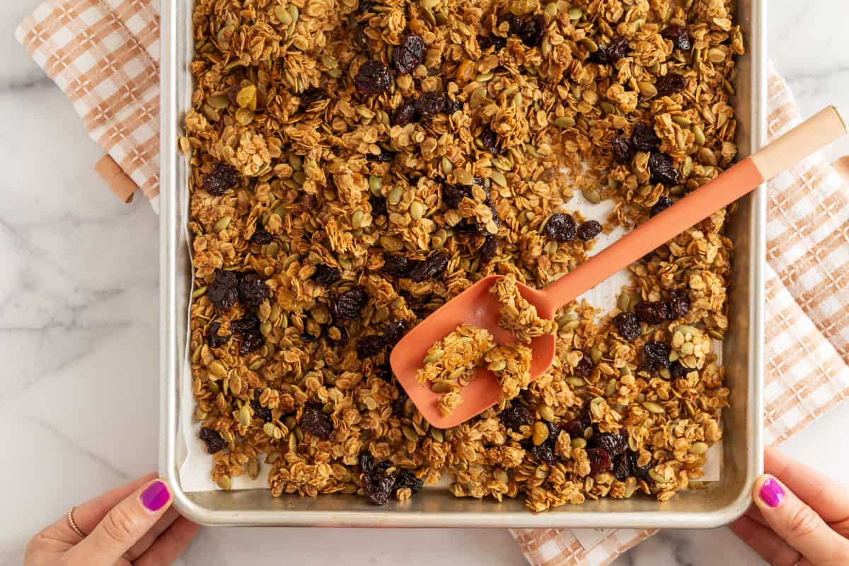 Granola preferita all'olio d'oliva