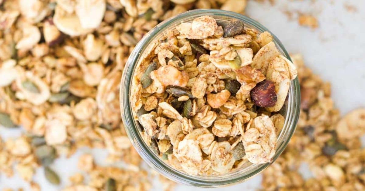 Granola senza zucchero