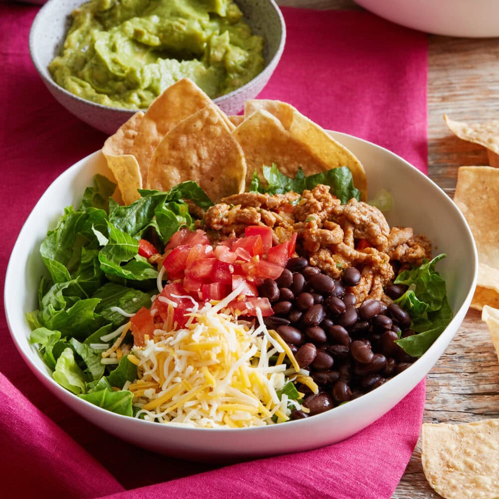 Ground Turkey Taco Bowls