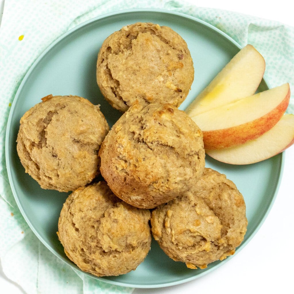 Muffin salutari alle mele richiesti dai bambini (25 minuti)