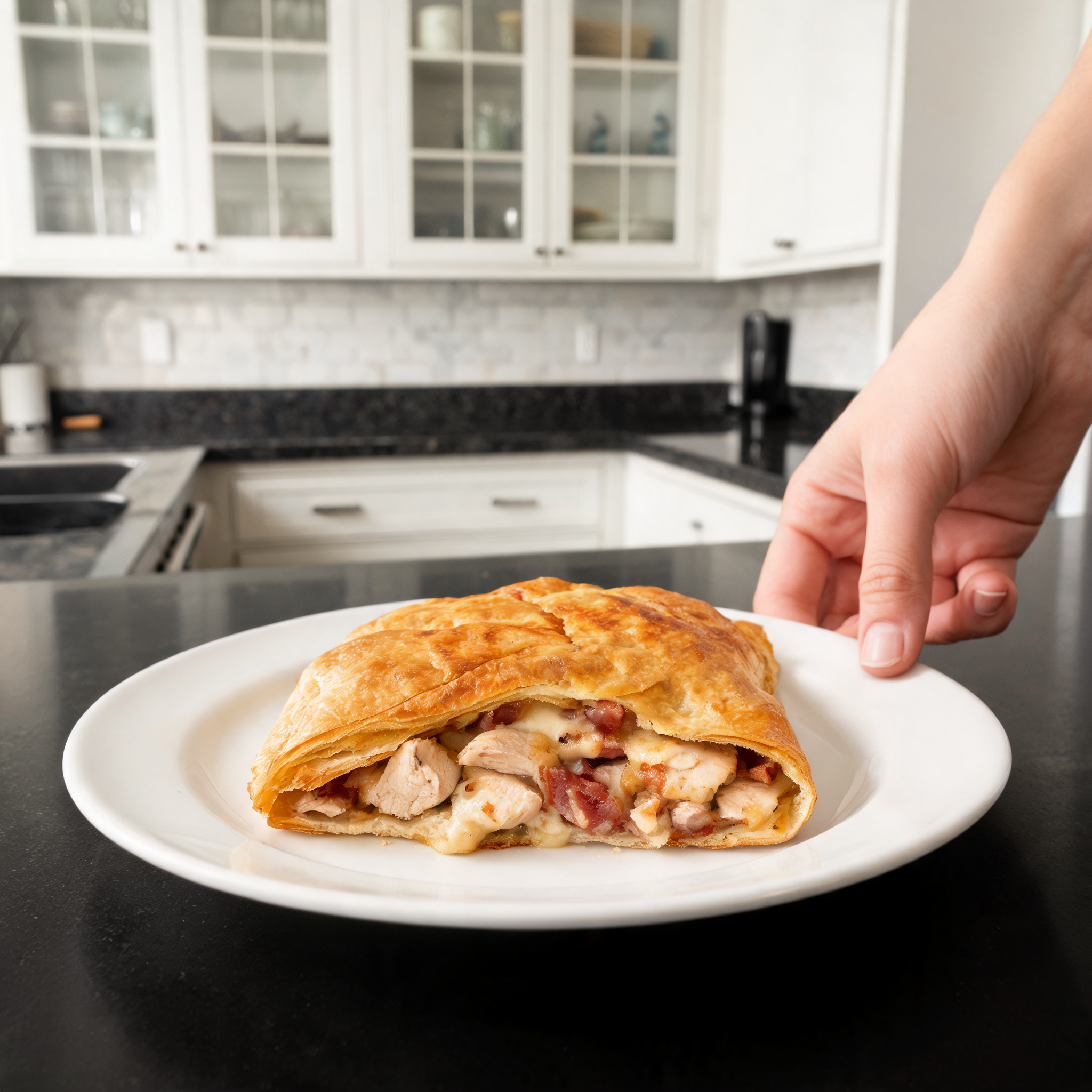 Hot Pocket Pollo e Pancetta - La Bomba Proteica che Ti Conquista