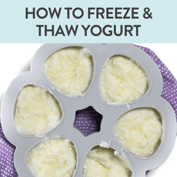 Come congelare lo yogurt (facilissimo!)