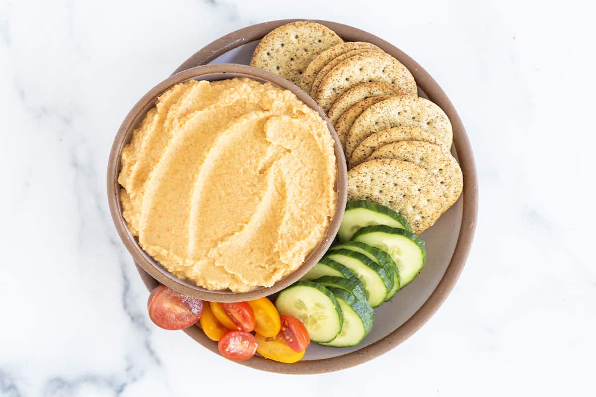 Hummus di carote facile