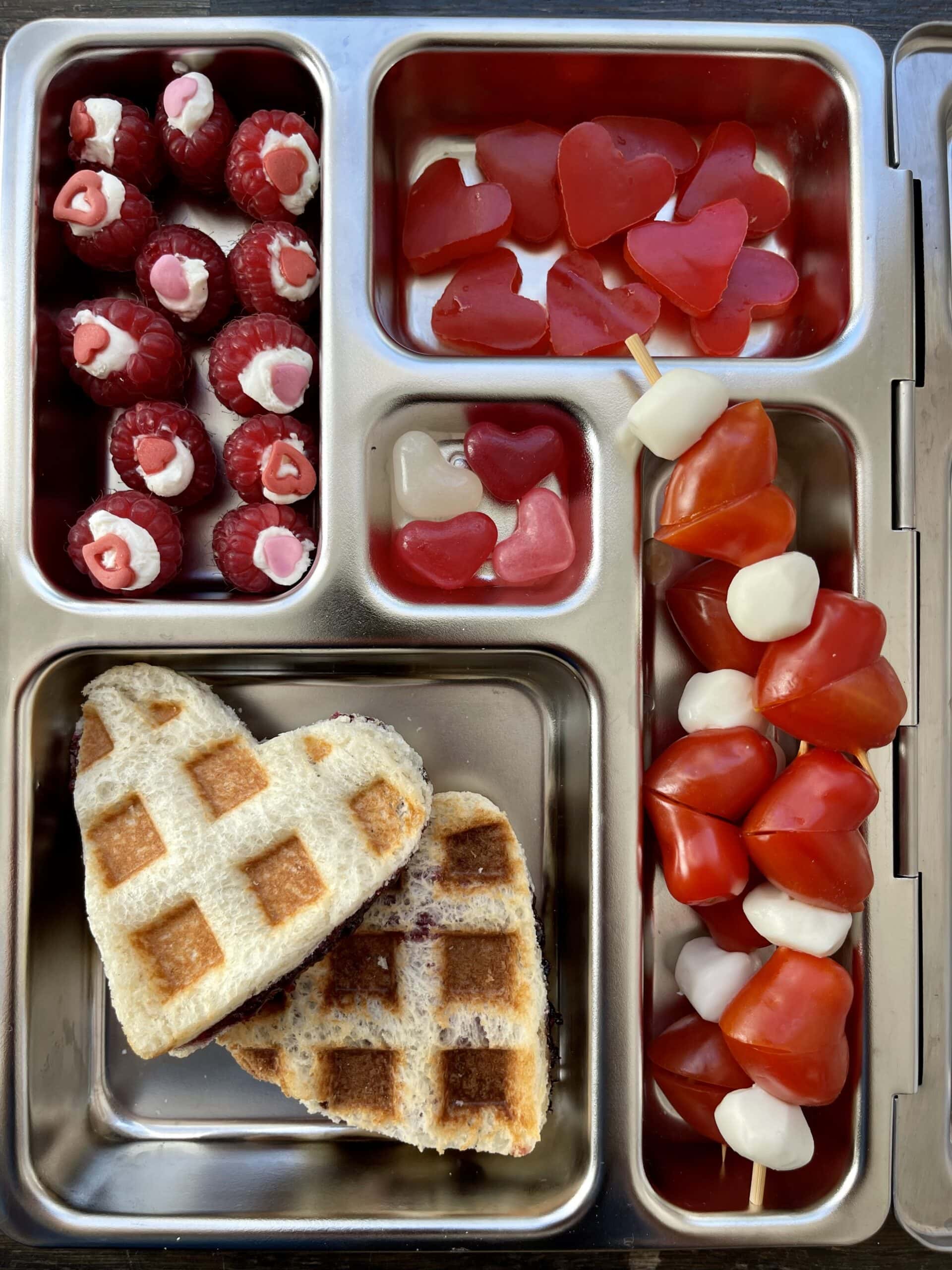 Idee per il pranzo scolastico di San Valentino