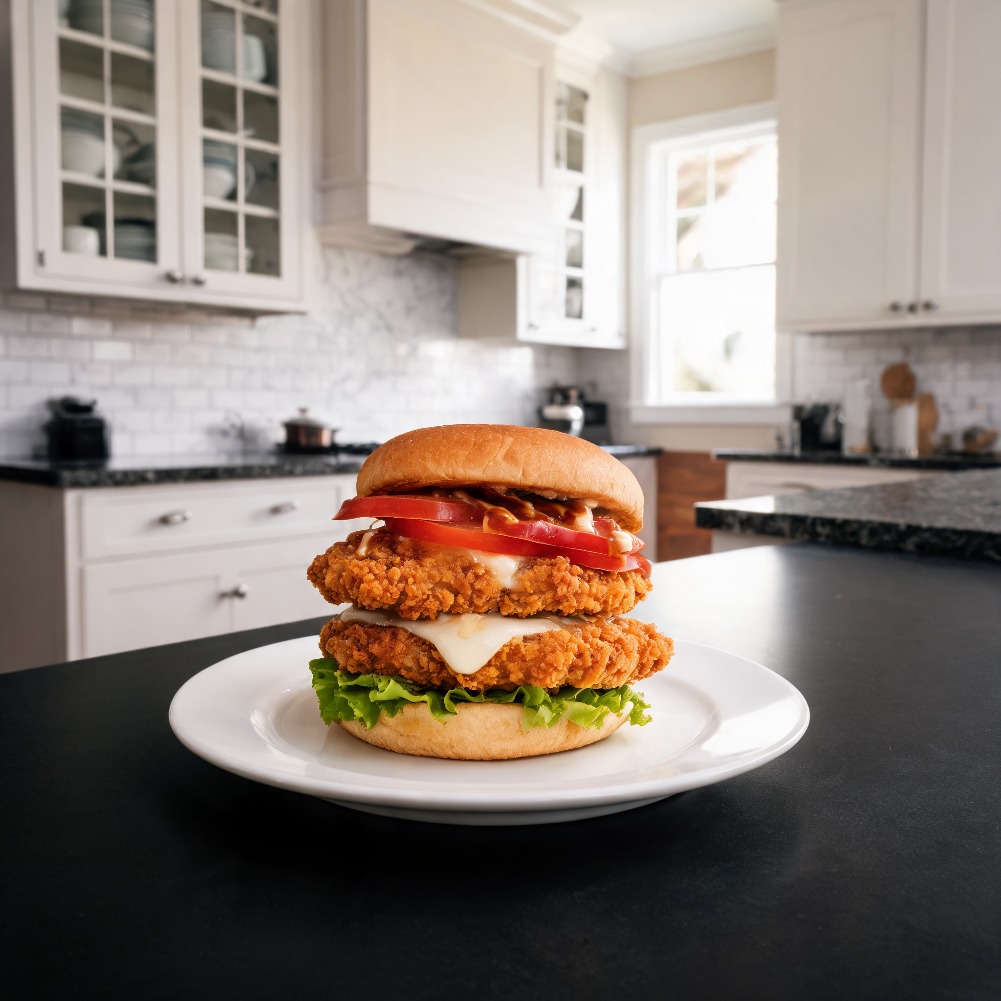 Il Doppio Chicken Burger Proteico - La Versione Light