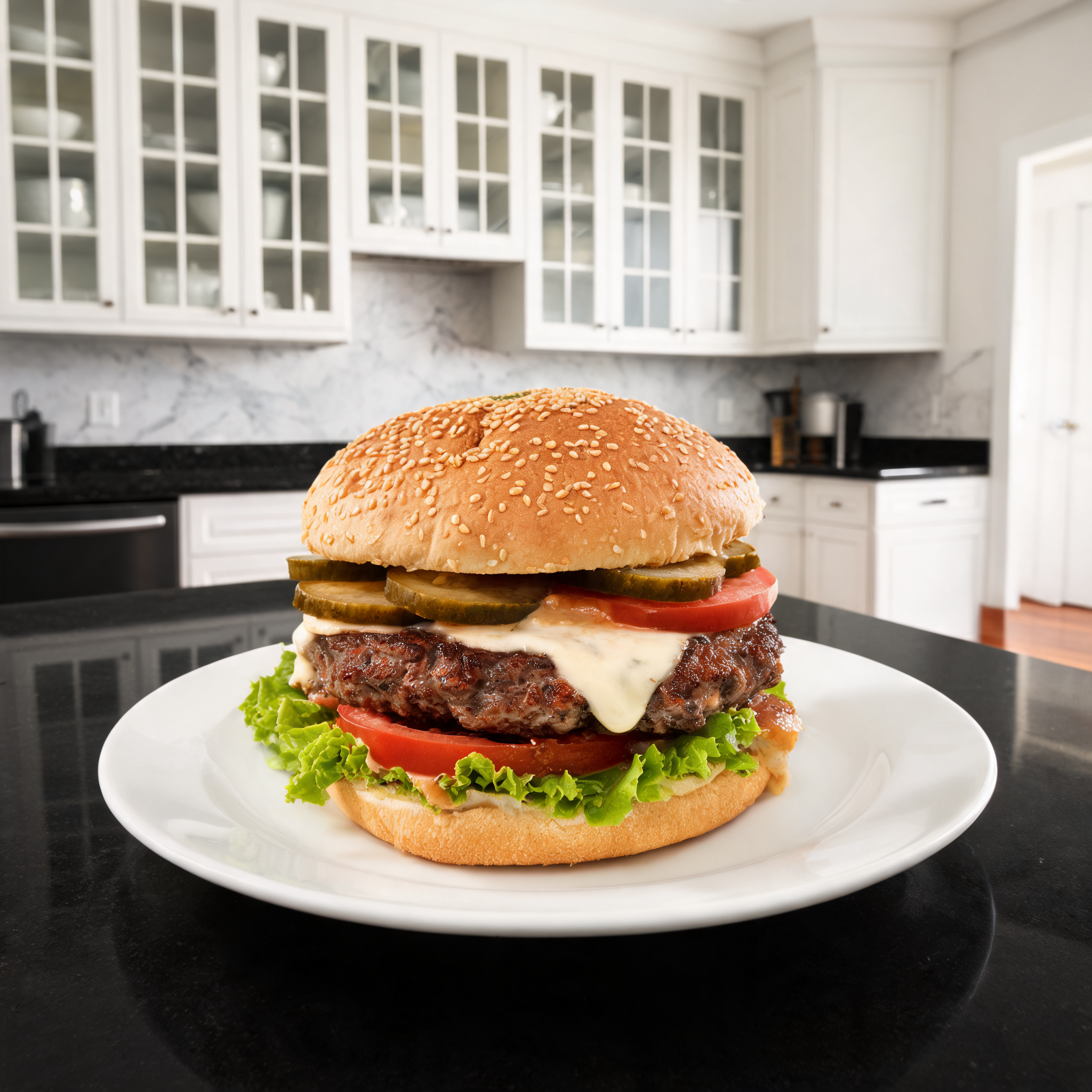 Il Mega Burger Proteico fatto in casa