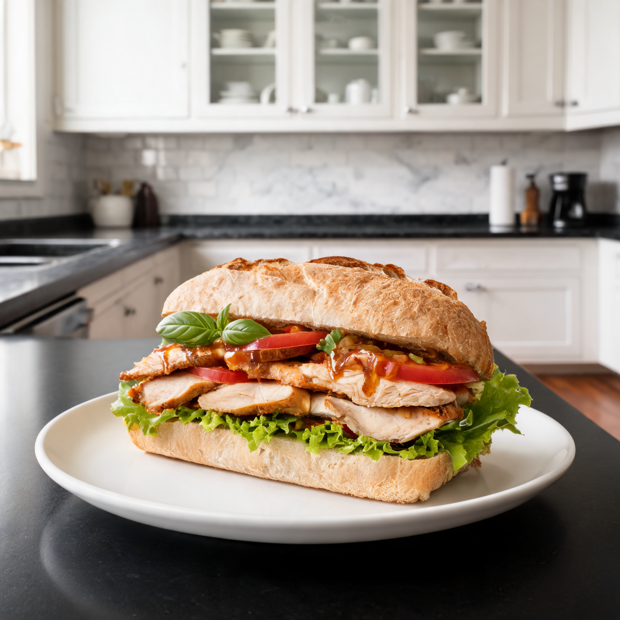 Il Sandwich di Pollo Leggero fatto in Casa