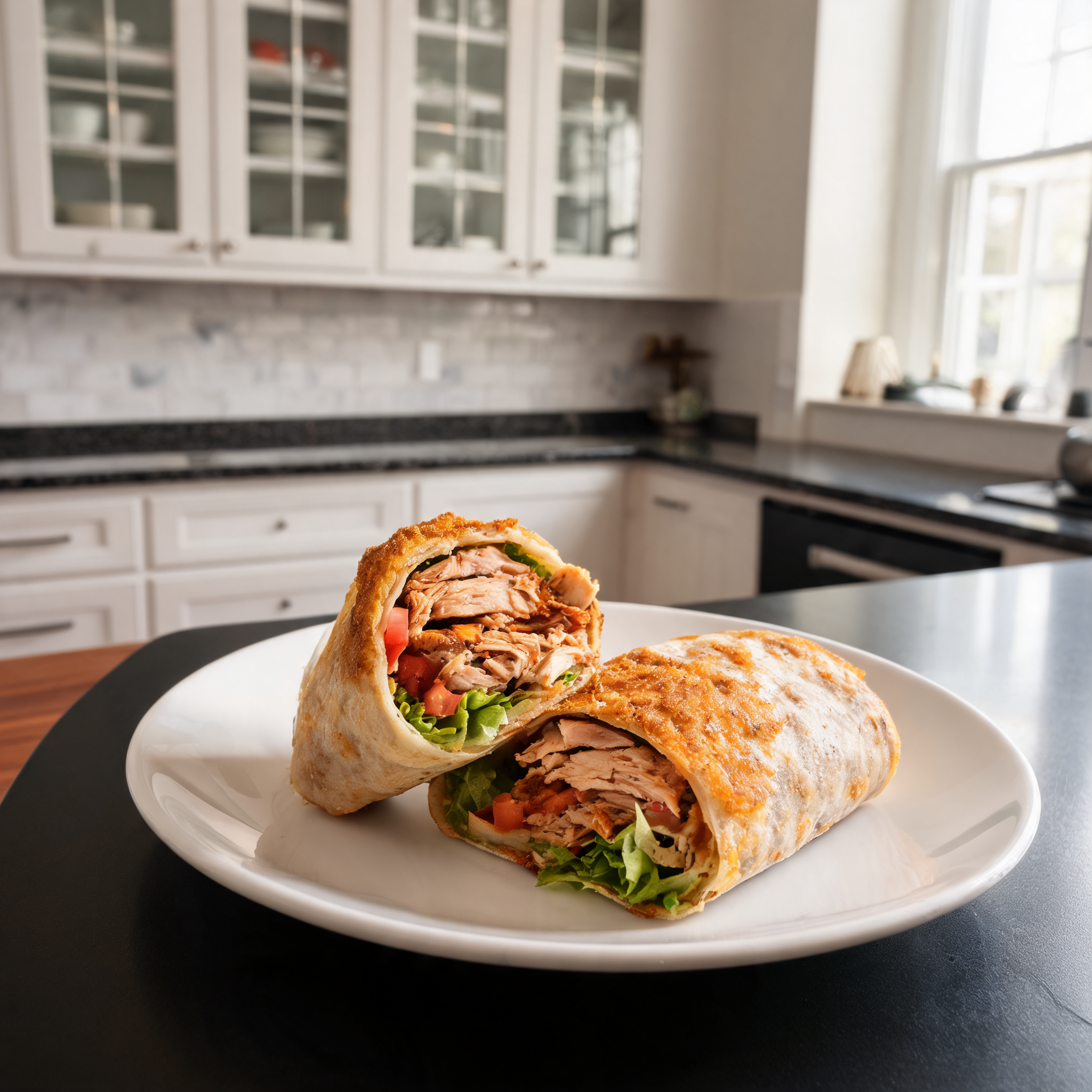 Il Wrap Proteico Croccante del Pollo