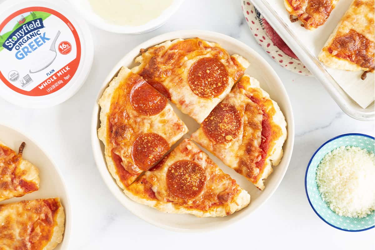 Impasto per pizza allo yogurt greco