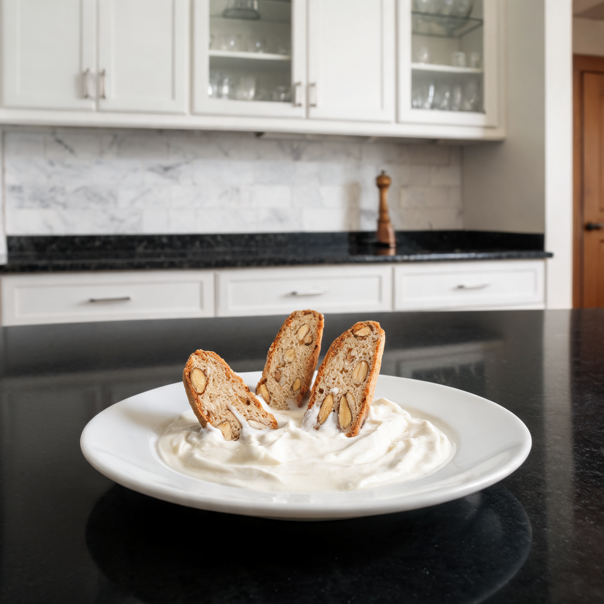 Crema Yogurt ai Biscotti: Ricetta Proteica Senza Cottura