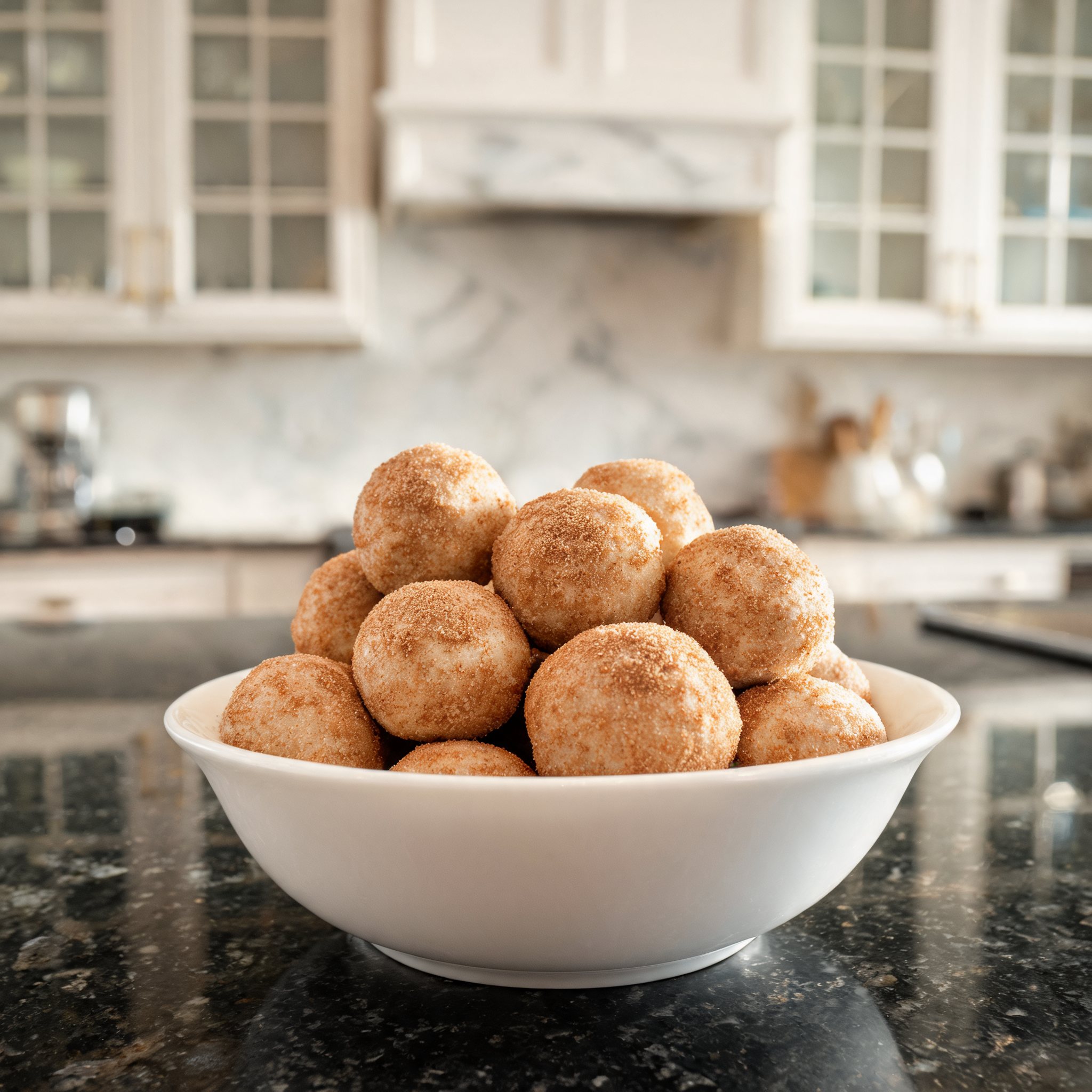 Palline Snickerdoodle senza Cottura - Ricetta dei Piccoli Chef
