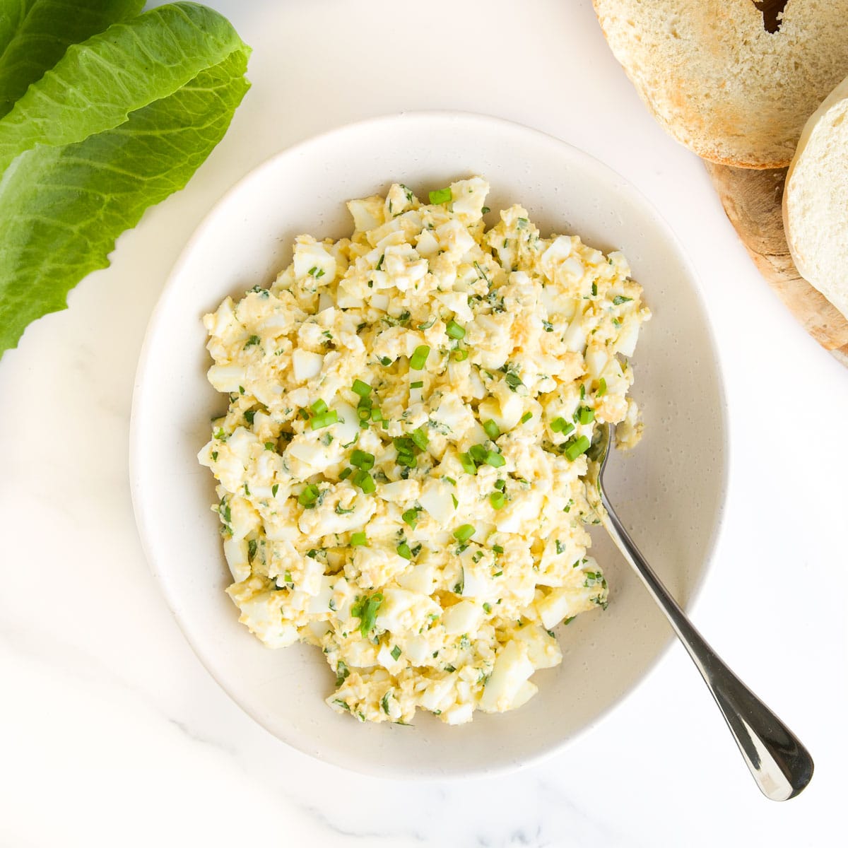 Insalata di uova di ricotta