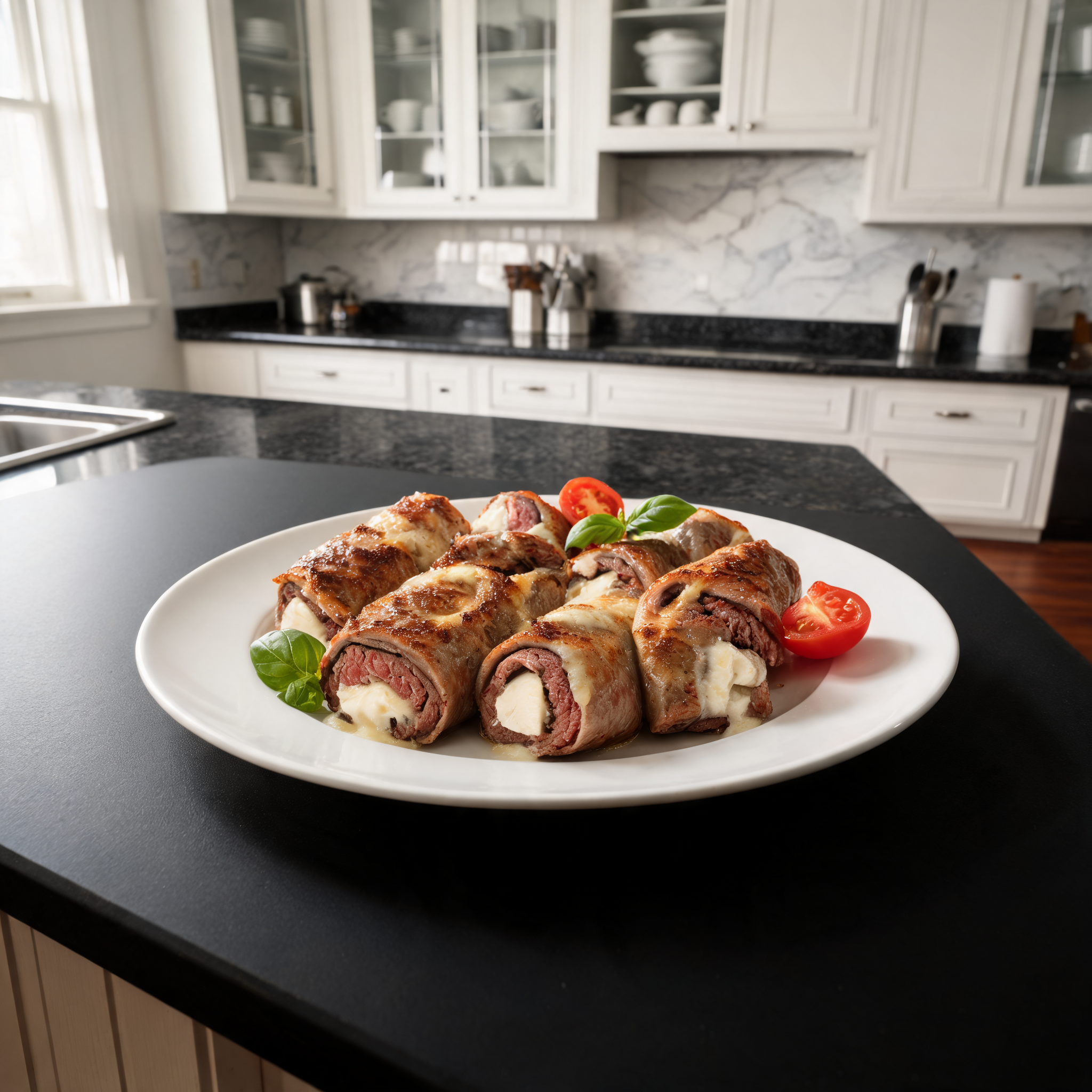 Involtini di Carne e Formaggio alla Filadelfia - Ricetta Proteica