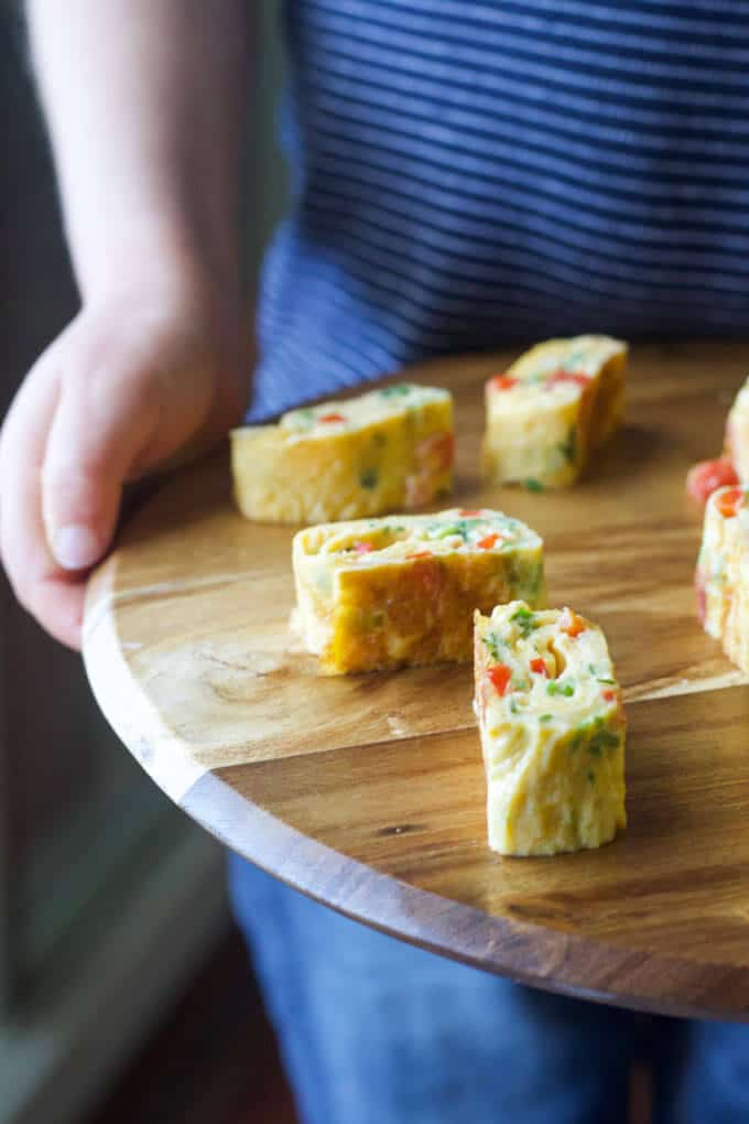 Involtini di uova