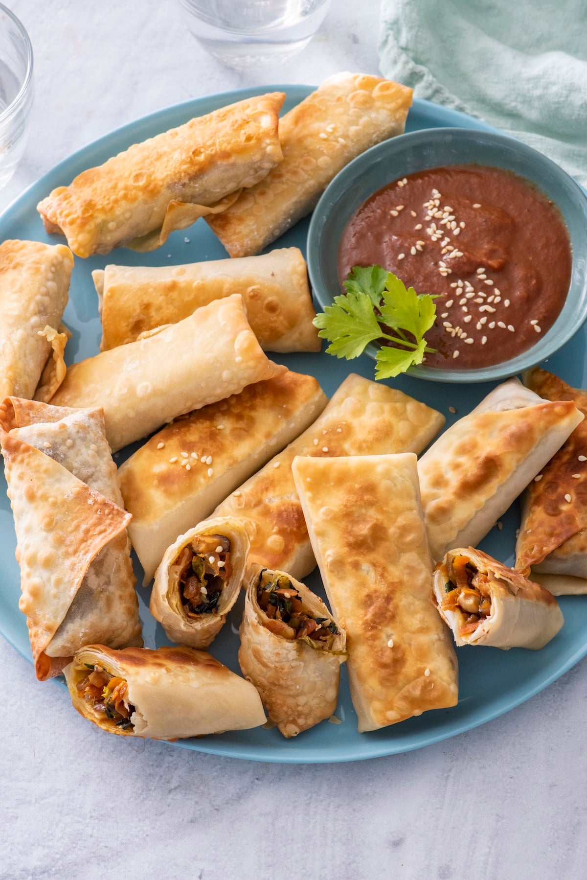 Involtini Primavera Vegetariani Croccanti (Padellati)