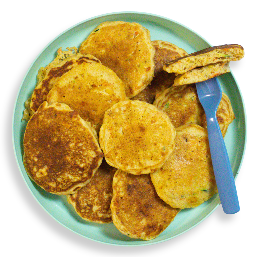 Pancake di verdure salati e facili richiesti dai bambini
