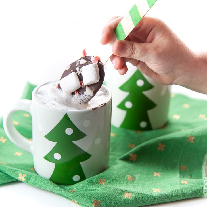 Cucchiai per mescolare il cioccolato per bambini (adatti agli allergici)