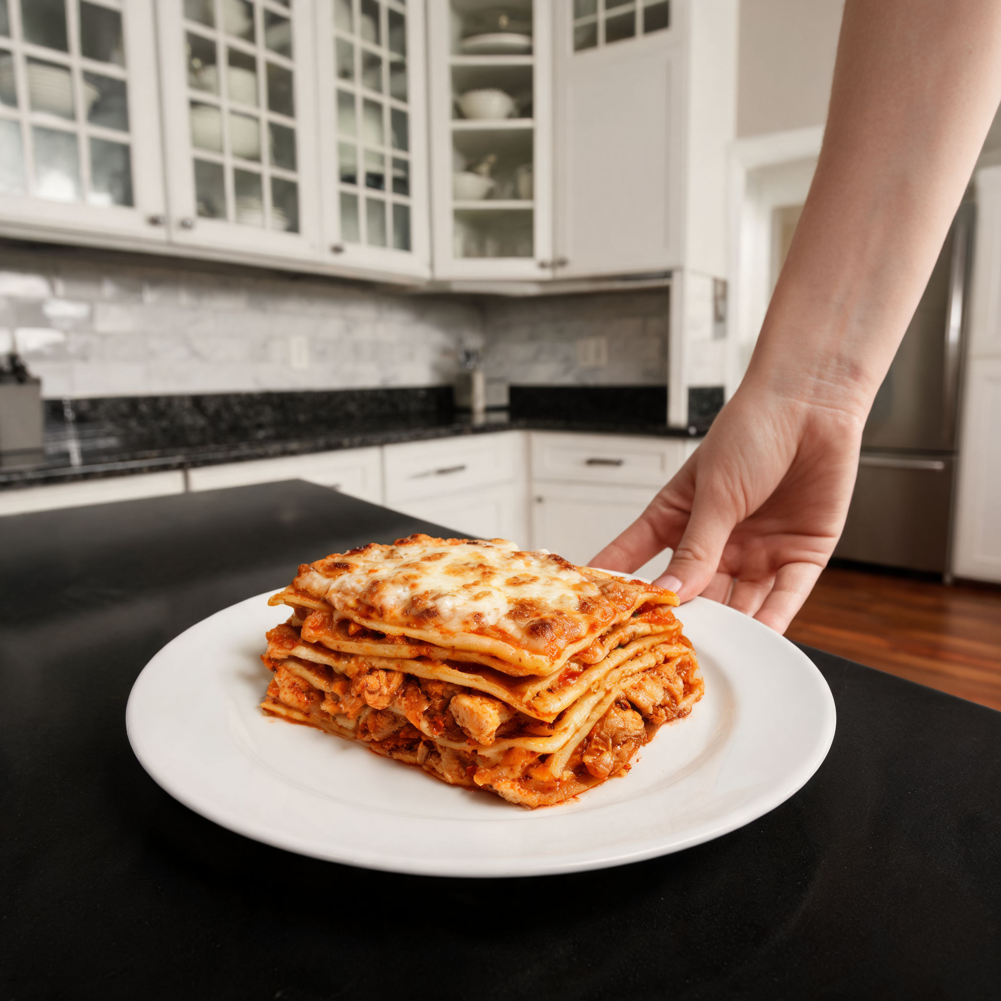 Lasagna al Pollo Piccante - Proteica e Facile
