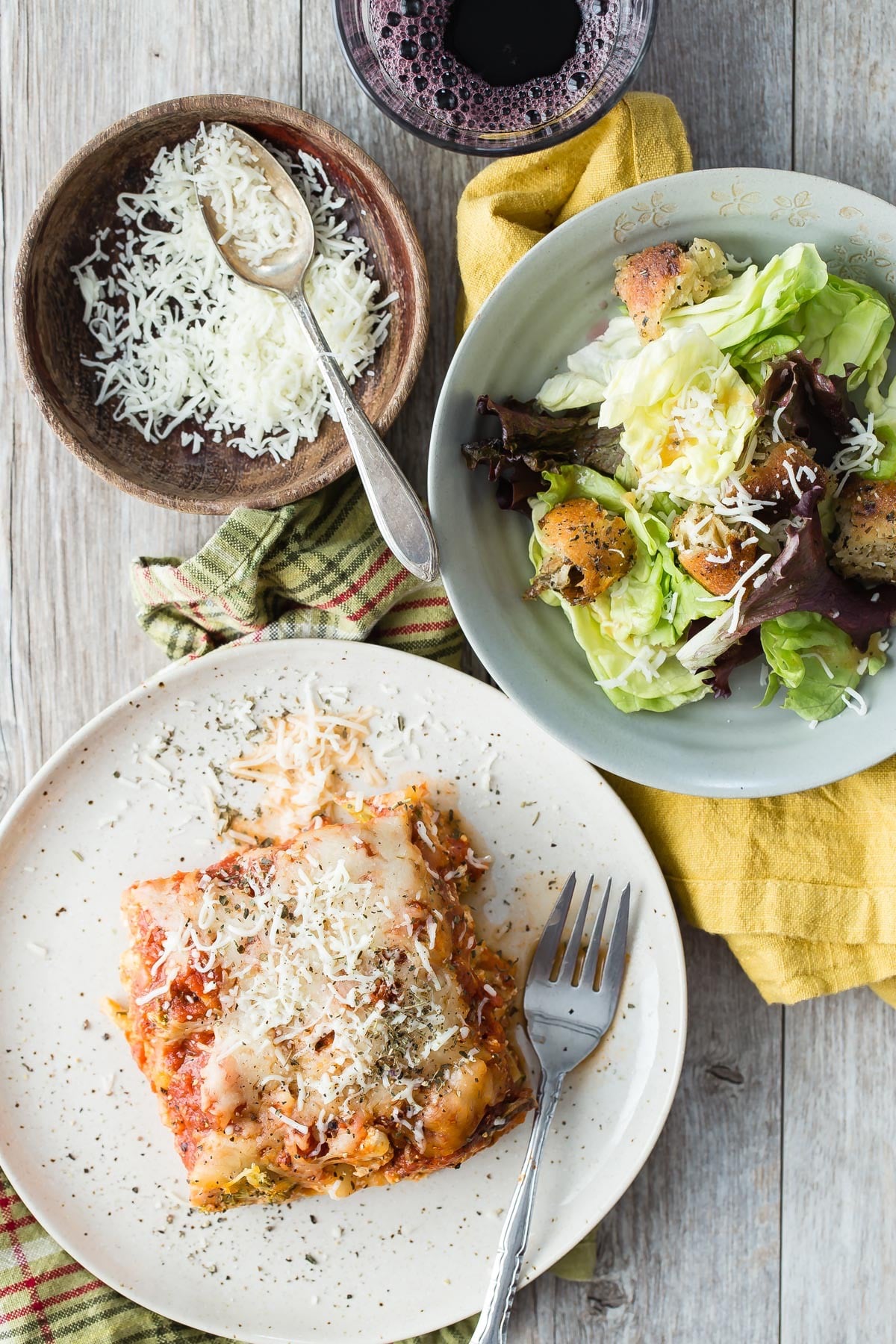 Lasagne vegetariane in pentola di coccio
