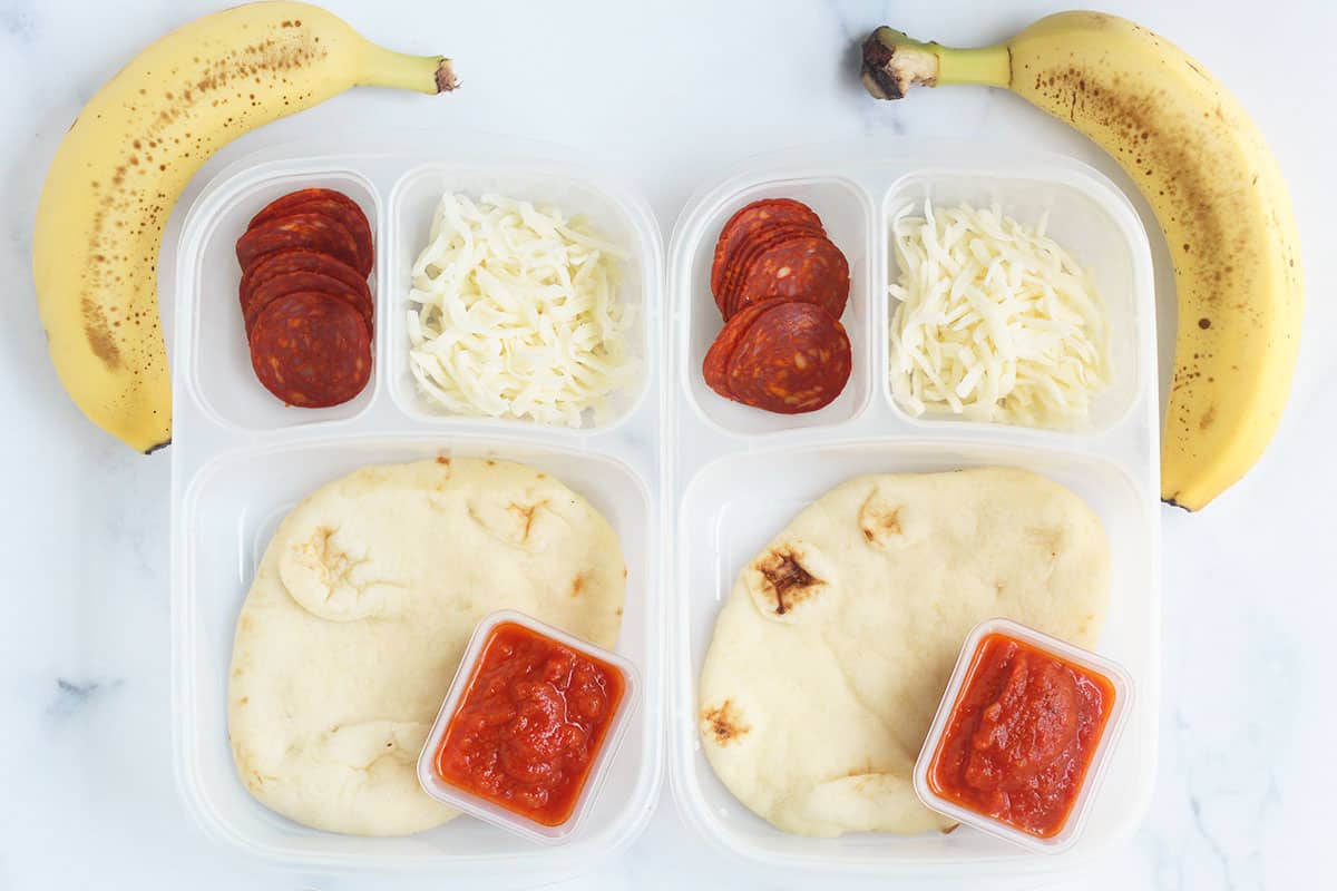 Lunchables per pizza fai da te (meno $$ di quelli acquistati in negozio)