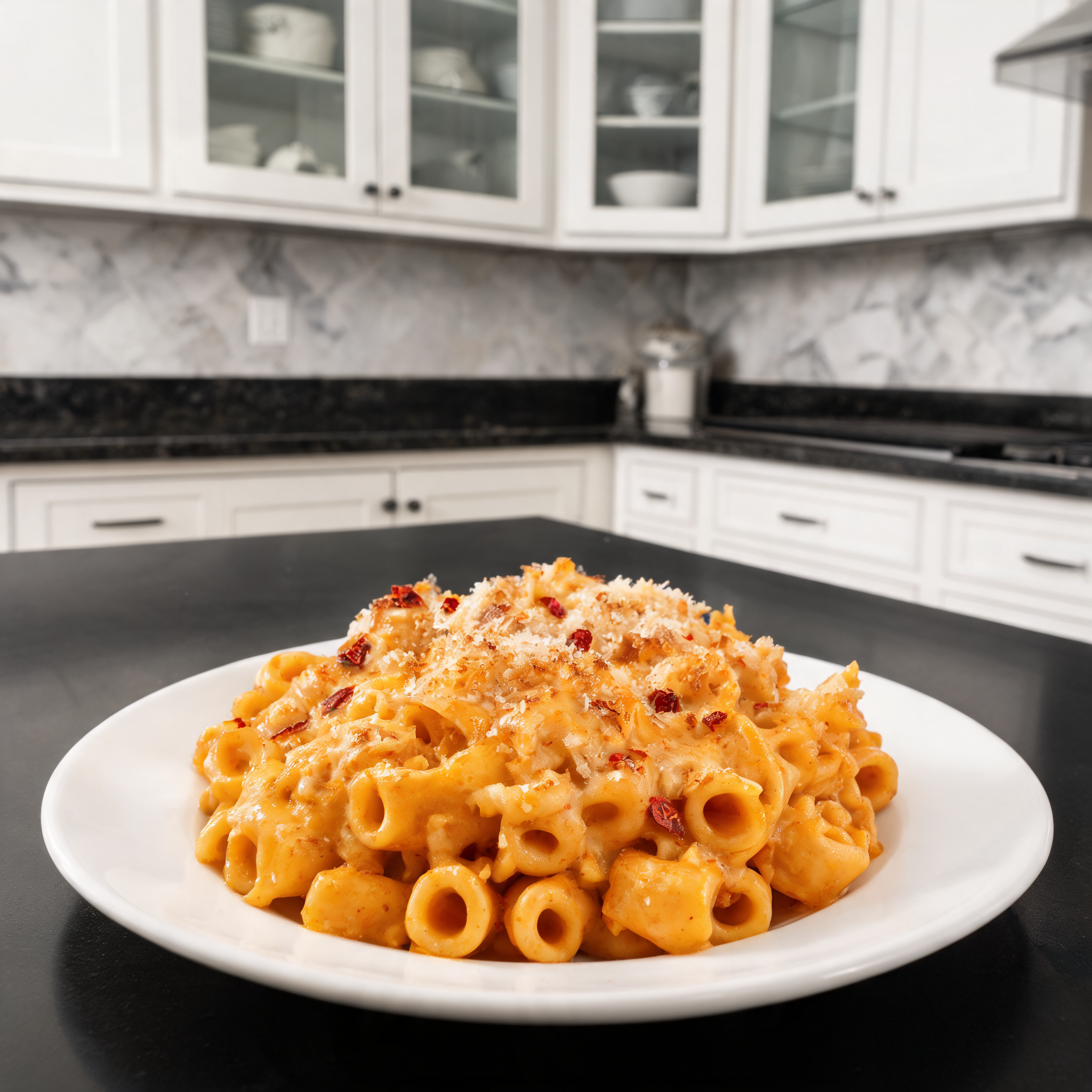 Mac and Cheese Piccante - La Ricetta Proteica che Ti Spacca