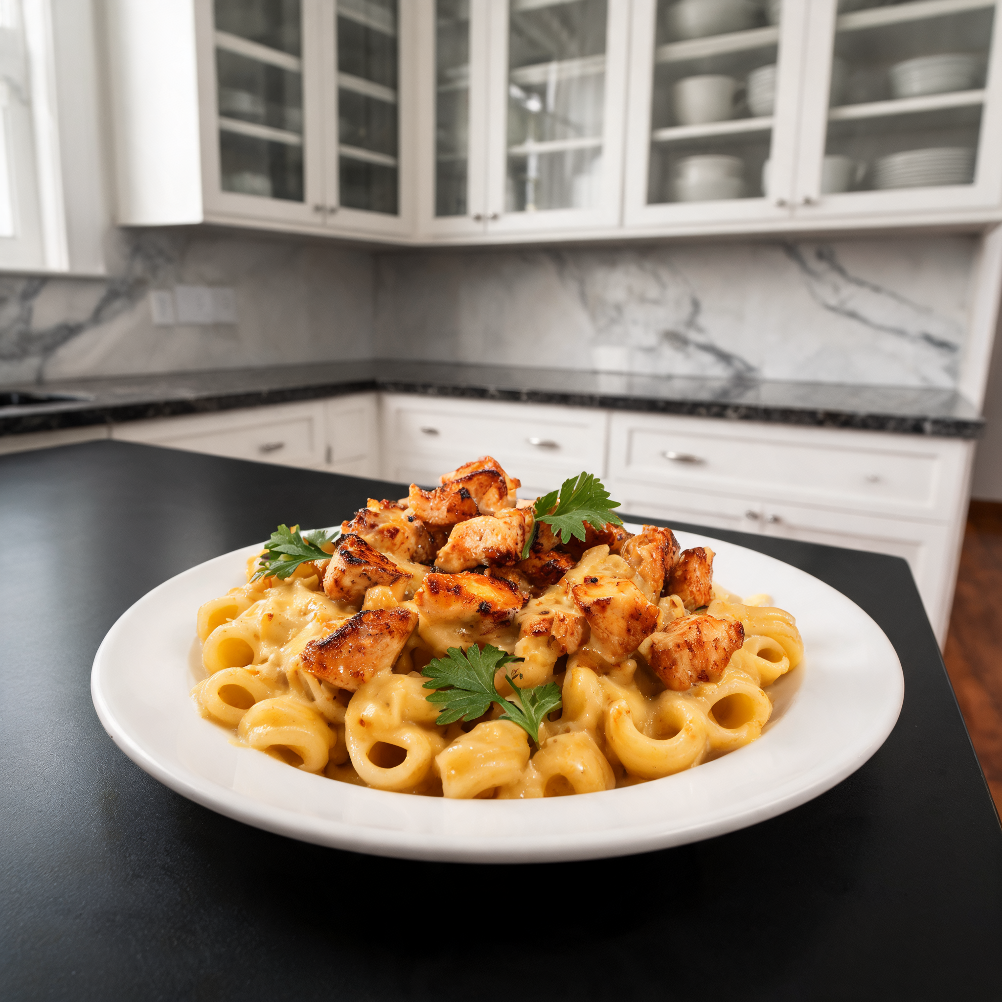 Mac & Cheese al Pollo Piccante con Miele - La Ricetta Proteica che Ti Conquista