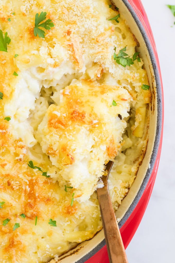 Mac di cavolfiore e formaggio