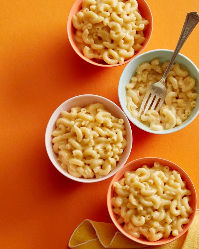 Mac e formaggio nel fornello di riso