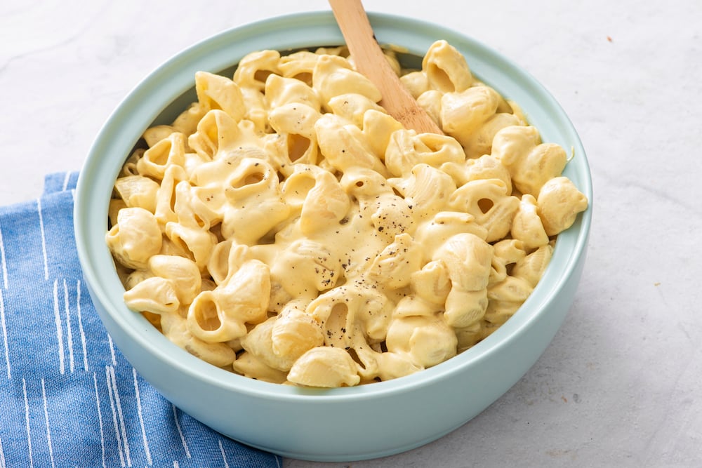 Mac e formaggio vegani