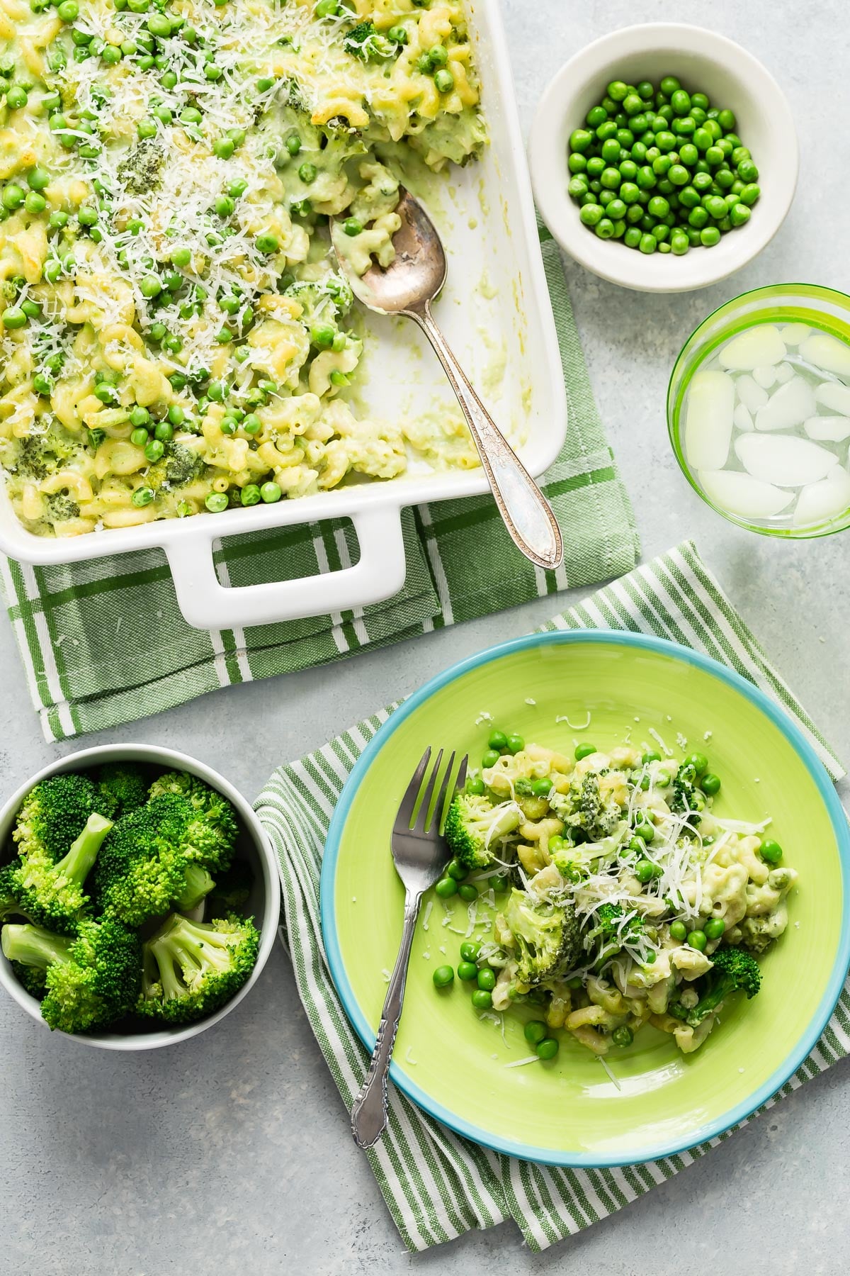 Mac verde e formaggio