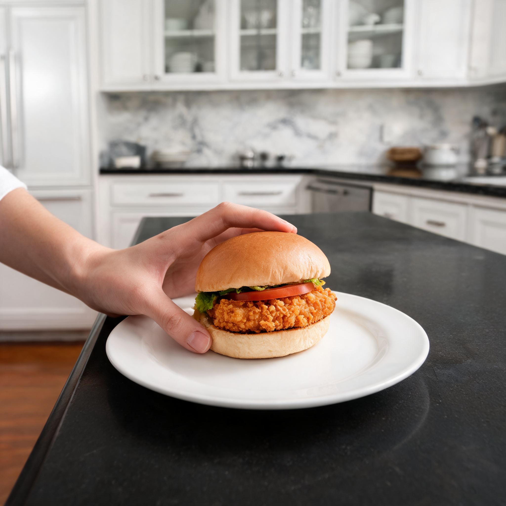 Mini Burger di Pollo Croccante - La Versione Fit